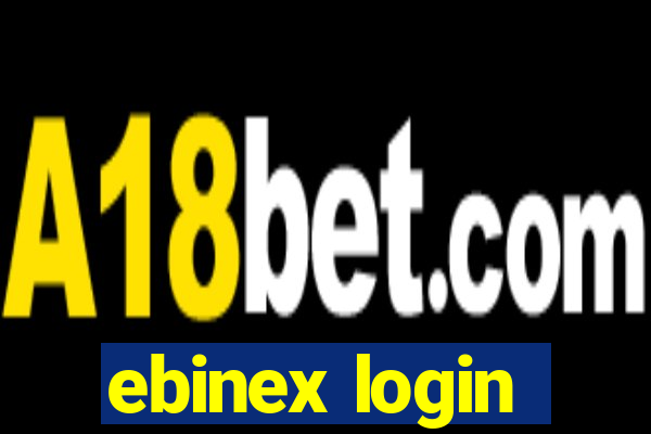 ebinex login